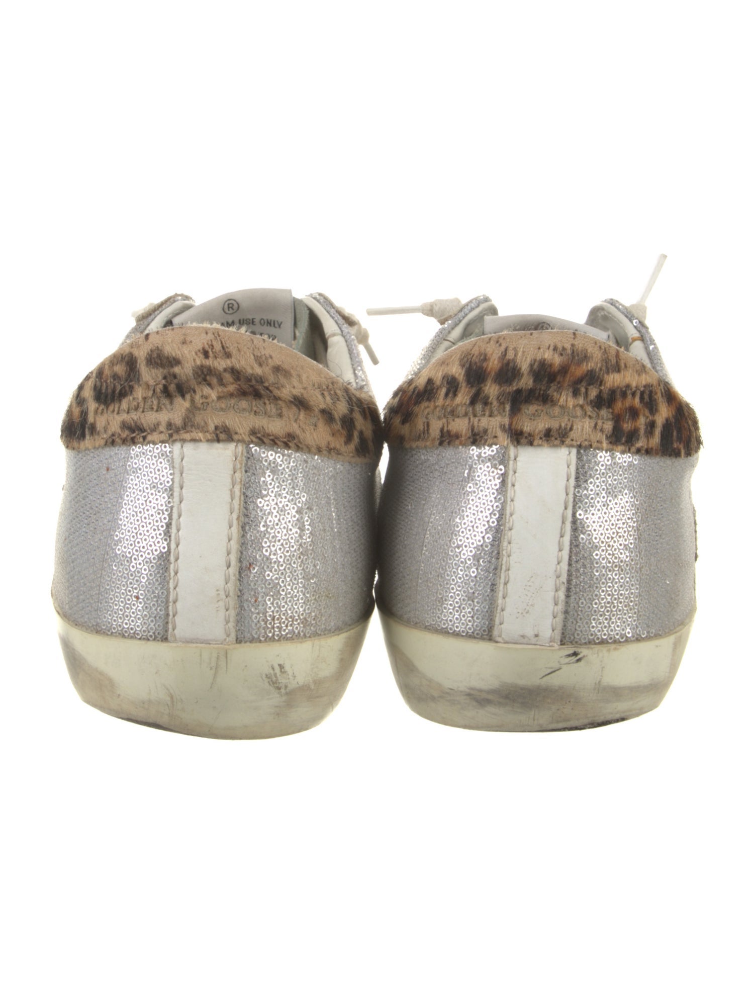 Golden Goose Sequins Printed Sneakers